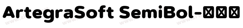 ArtegraSoft SemiBol字体转换